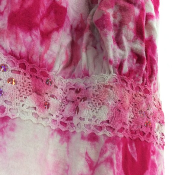 Pink Tie Dye Justice Skirt - Picture 2 of 4